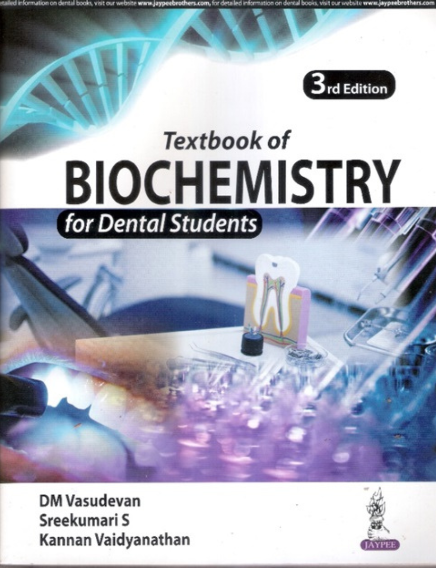 Textbook of Biochemistry for Dental Students Edition 3