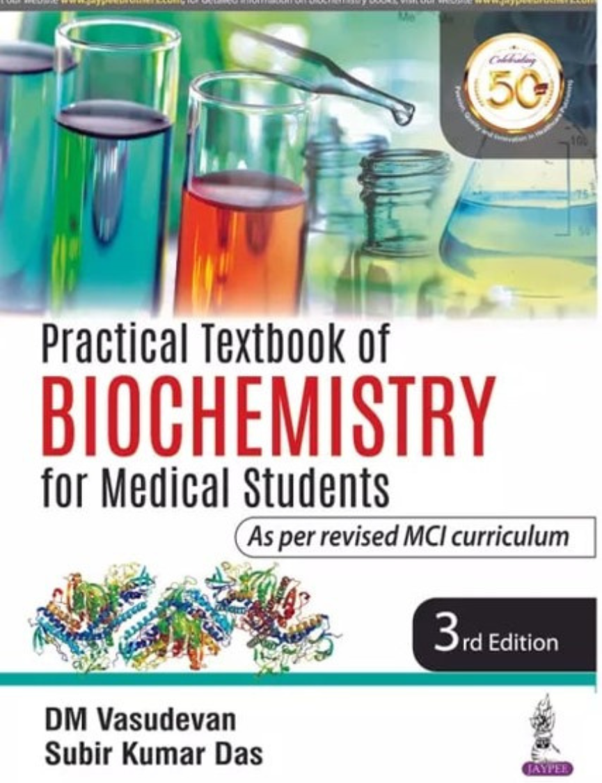 Practical Textbook of Biochemistry Edition 3